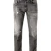 Replay Jeans Anbass, Slim Fit, Bio Baumwoll-Stretch 12oz, Grau -Maenner Mode Haus  418404 norm