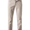 Jeans, Baumwolle-Tencel, Beige -Maenner Mode Haus  418475 norm