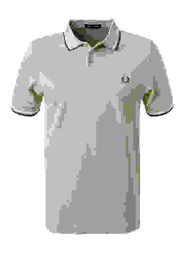 Fred Perry Polo-Shirt, Baumwoll-Piqué, Greige 4 Fred Perry Polo-Shirt, Baumwoll-Piqué, Greige – Bild 2