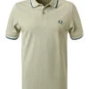 Fred Perry Polo-Shirt, Baumwoll-Piqué, Greige 1 Fred Perry Polo-Shirt, Baumwoll-Piqué, Greige -Maenner Mode Haus 418571 norm