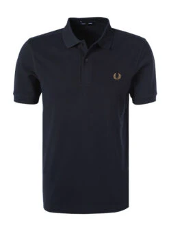 Fred Perry Polo-Shirt, Baumwoll-Piqué, Navy