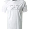 EA7 T-Shirt, Baumwolle, Weiß -Maenner Mode Haus  418938 norm