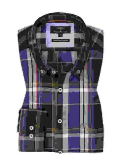 FYNCH-HATTON Hemd, Baumwolle, Blau Kariert 9 FYNCH-HATTON Hemd, Baumwolle, Blau Kariert -Maenner Mode Haus 419064 norm 1