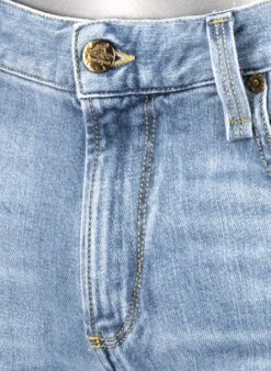 Alberto Jeansshorts Slipe-K, Tapered Fit, Bio Baumwoll-Stretch, Hellblau -Maenner Mode Haus  419322 norm4