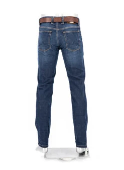 Alberto Jeans Pipe, Regular Fit, Bio Baumwolle T400®, Dunkelblau -Maenner Mode Haus  419551 norm3
