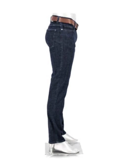 Alberto Jeans Pipe, Regular Fit, Bio Baumwolle T400®, Nachtblau -Maenner Mode Haus  419554 norm2