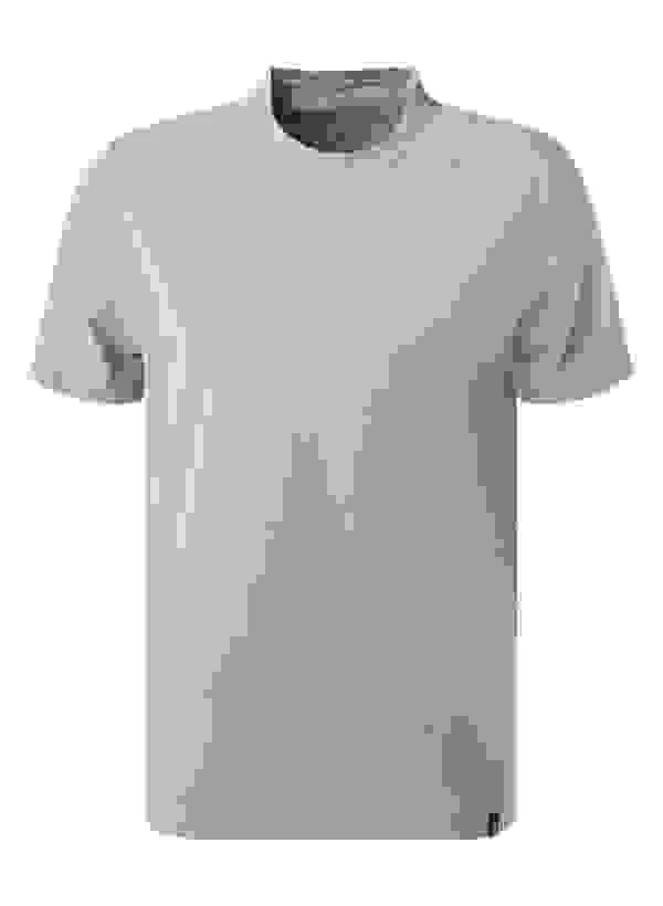 T-Shirt, Baumwolle, Hellgrau 4 T-Shirt, Baumwolle, Hellgrau – Bild 2