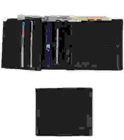 Camel Active Geldbörse, Nappaleder, Schwarz -Maenner Mode Haus  71027 norm 1