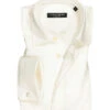 Hemd, Comfort Fit, Baumwolle Geruchshemmend, Offwhite -Maenner Mode Haus  76279 norm