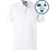 RAGMAN Polo-Shirt, Baumwoll-Jersey, Weiß -Maenner Mode Haus  85723 norm