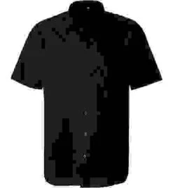 Eterna Kurzarmhemd, Comfort Fit, Popeline, Schwarz -Maenner Mode Haus  87929 norm 1