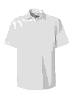 Seidensticker Kurzarmhemd, Regular Fit, Baumwolle, Weiß -Maenner Mode Haus  90186 norm 1