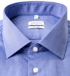 Seidensticker Hemd, Regular Fit, Baumwolle, Königsblau Meliert 9 Seidensticker Hemd, Regular Fit, Baumwolle, Königsblau Meliert -Maenner Mode Haus 90192 norm2