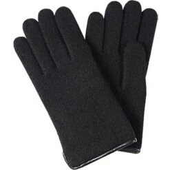 Roeckl Handschuhe, Wollwalk, Schwarz