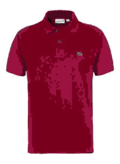 Lacoste Polo-Shirt L1212, Classic Fit, Baumwoll-Piqué, Bordeaux 9 Lacoste Polo-Shirt L1212, Classic Fit, Baumwoll-Piqué, Bordeaux -Maenner Mode Haus 99919 norm 1